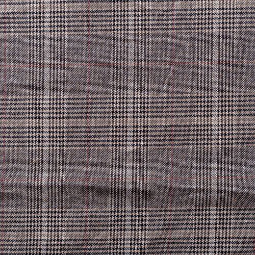 Ткань костюмная 025-01135 бежево-серый