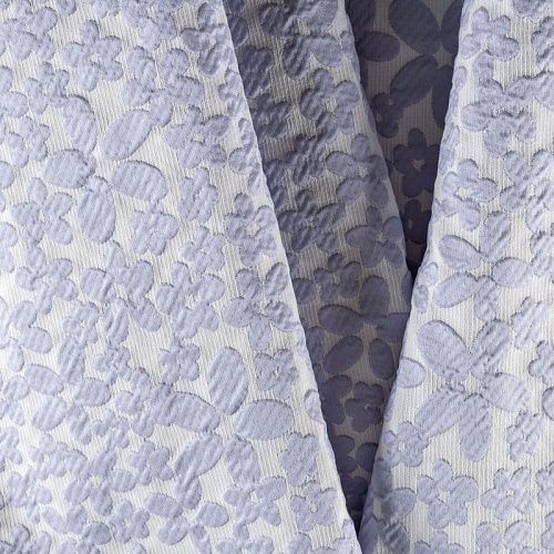 Жаккард К13-087 молочно-голубой