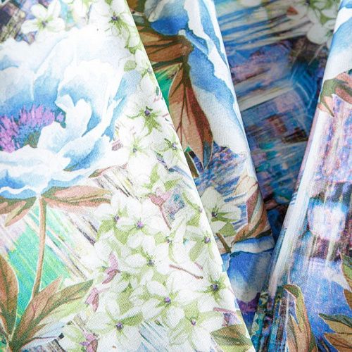 Джинс 015-07878 белый принтованный