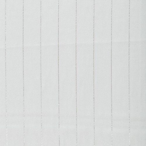 Шелк синтетический с люрексом 065-06910 молочный однотонный