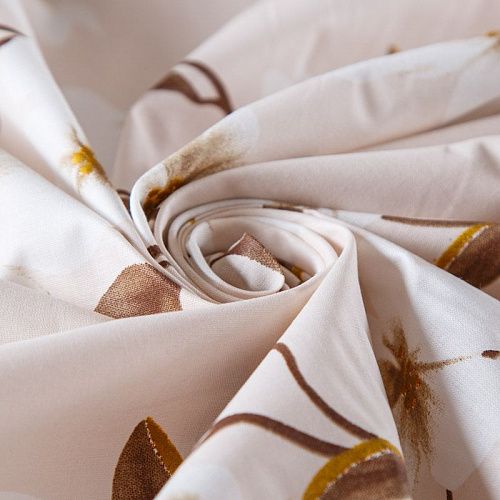 Перкаль ш.220 см 007-13852 светло-бежевый принтованный