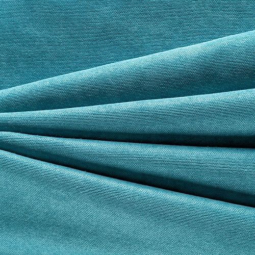 Канвас h-290 см 14-02-00589 темно-бирюзовый однотонный