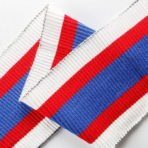 Подвяз трикотажный 14х100 см 573497 синий/белый/красный