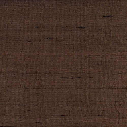 Дикий шелк К16-040 орехово-коричневый однотонный