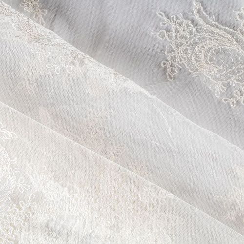 Гипюр К03-566 молочный