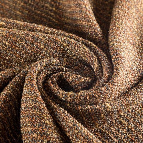 Ткань пальтовая 040-04080 коричневый меланж